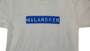 Original White Tee w/ Blue logo